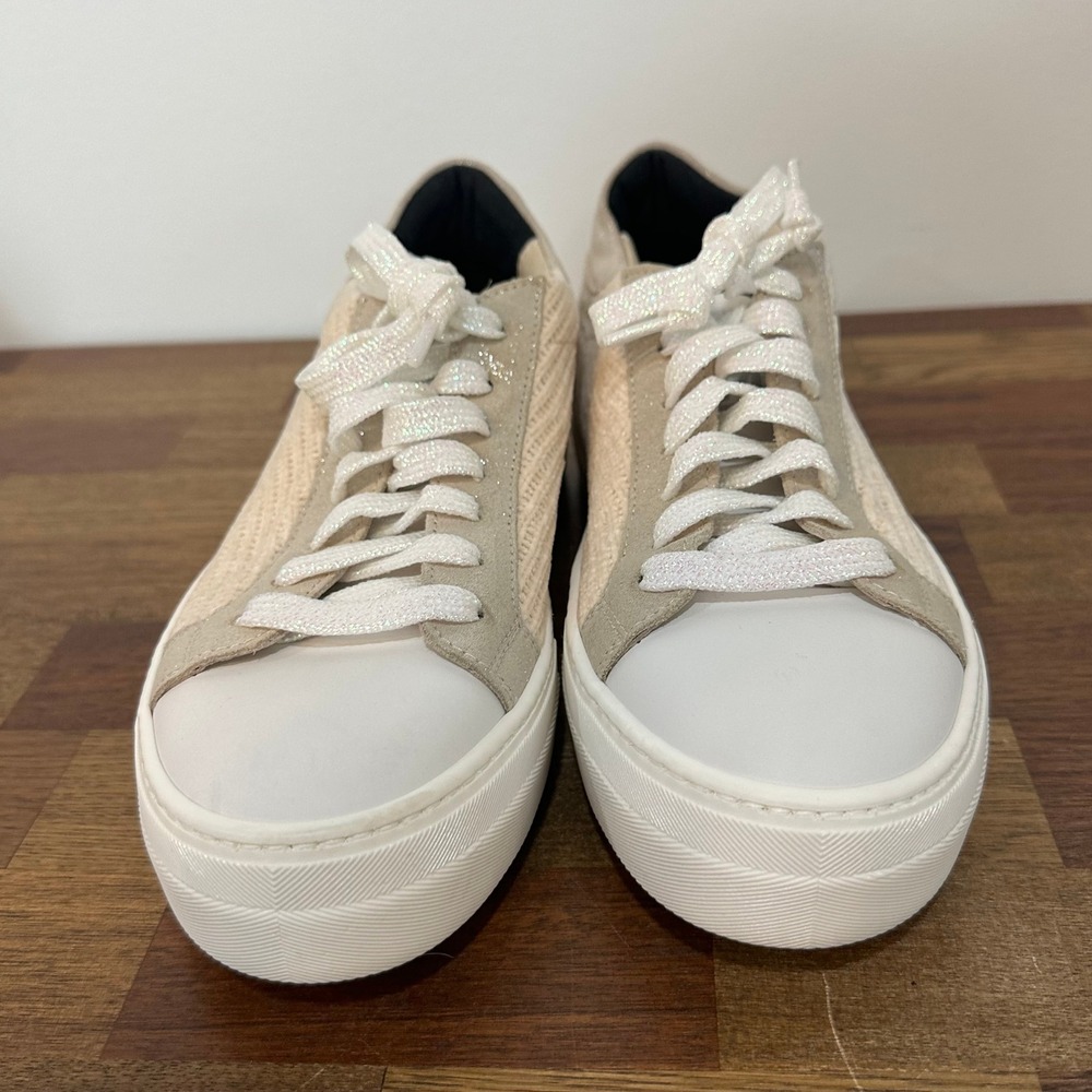 P448 Womens Thea Pachi Platform Sneaker EU 40 NWT $ 298 Lace Up Low Top - Picture 5 of 11